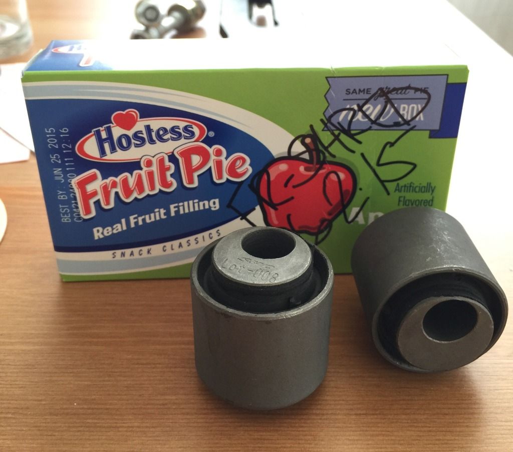 SPC Toe Bushings + H&R REAR Camber Bolts Toyota GR86, 86, FRS and